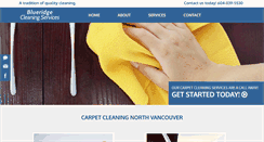 Desktop Screenshot of blueridgecleaning.ca